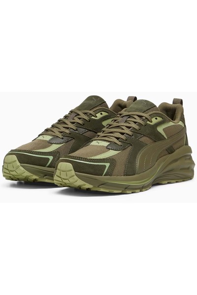 Puma حذاء رياضي للجنسين من Hypnotic LS 395295 باللون الأخضر