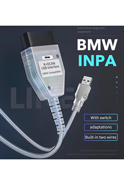 Choice كابل أداة تشخيص السيارات INPA K+CAN K+DCAN مع مفتاح واجهة OBD2 USB لسي...