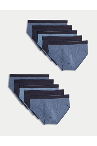 Marks & Spencer 10'lu Cool & Fresh™ Brief Seti
