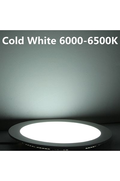 Choice Non Dimmable 25W Cold White Ultra Thin Dimmable Led Panel Downlight 3w 6w 9w 12w 15w 25w LED Round C