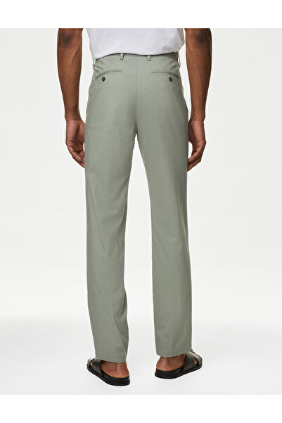 Marks & Spencer Regular Fit Keten Chino Pantolon