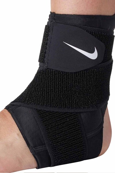 Nike Pro Ankle Strap Sleeve Unisex Ayak Bilekliği N.100.0673.010-Siyah