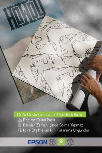 Postifull Beyaz Tablo Seti, 8 Adet Çerçeve Seti,Minimalist Mutfak Temalı Galeri Poster Seti NO:037