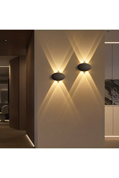 Choice Warm White (2700-3500K) 1pc 4W oval outdoor indoor IP65 waterproof cou...