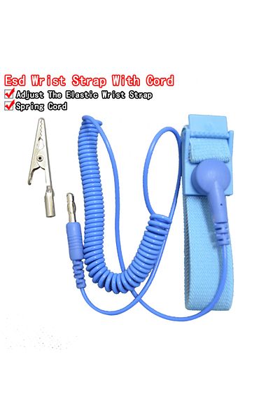 Si Tai&SH Cordless Wireless Clip Antistatic Anti Static ESD Wristband Wrist Strap Discharge Cables For Elec...