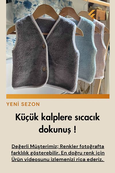 Baby Cais Collection 1-6 Years Baby Vest - Welsoft