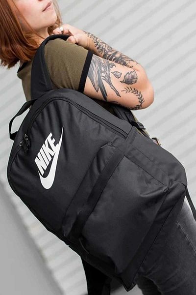 Nike 25 λίτρα. Unisex Σακίδιο πλάτης και Σχολική Τσάντα - 43x30x15 cm Μαύρο