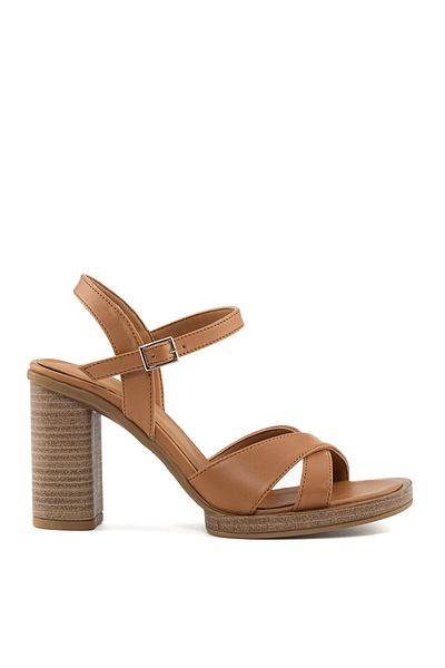 Sole Sisters Sandale cu toc Carmona de damă - maro
