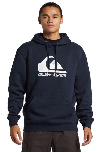 Quiksilver Μπλούζα από φλις με μεγάλο λογότυπο (Ktp0) για άνδρες