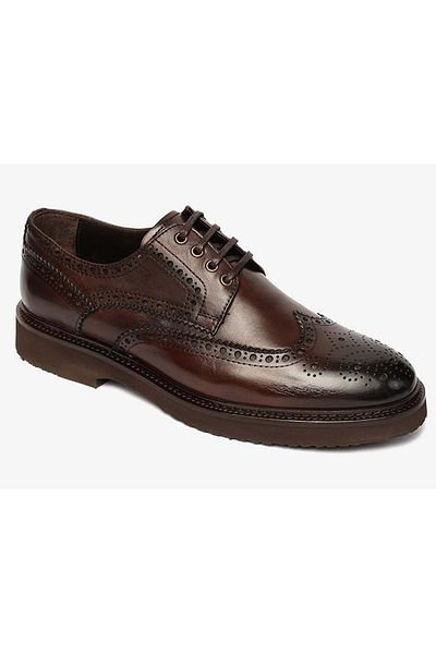 Greyder 64624 Mr Leather Oxford Classic Men's Shoes Brown