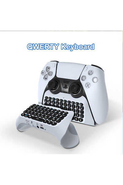 ALLOYSEED 3.5mm Gaming Wireless Keyboard 3.0 Control Pad for Sony Ps5 Dualsense Gamepad Mount Mini Keypad...