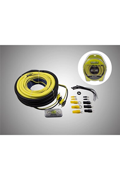 For-X 4GA-KALIN-PROFESYONEL ANFİ SET KABLOSU-TÜM KABLOLAR MEVCUTTUR.