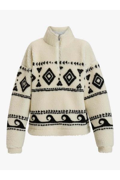 Roxy Treasure Soul Women's White Fleece