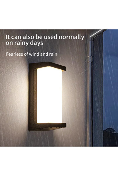 Choice Hydrothermal Led Exterior Noisy Wall Lamp Ip66 Portable Sensorliers