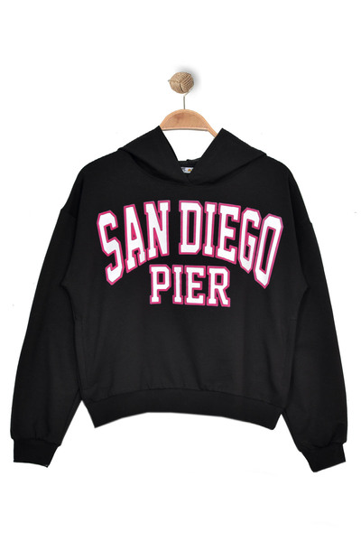 Dijitex Hooded Girl's Sweatshirt