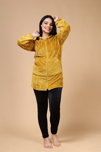 mervemoda Women's Ultrasoft Hooded 2-Piece Set