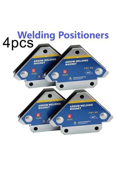 Shunmaii 4pcs Magnetic Welding Holders Fixer 45° 90° 135° Multi-angle Solder Magnet Weld Fixer Positioner ...