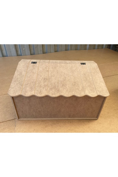 Güllü Ahşap Ekmeklik, ekmek dolabı,saklama kutusu