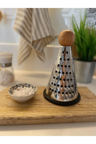 Home Bambu Saplı Konik Rende 20 cm