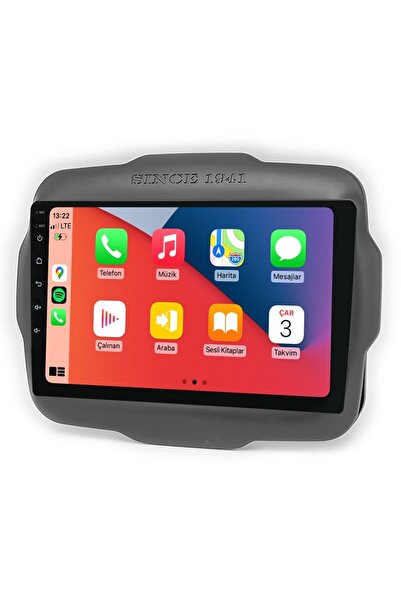 maitech Maitec C20593 QLED Serisi Jeep Renegade 2014 2018 4+64GB Multimedya Teyp