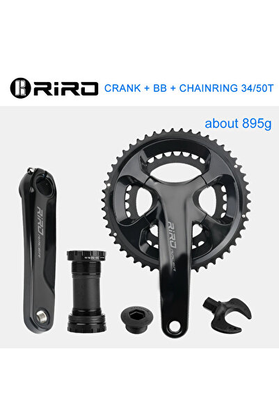 Choice 50-34T مع BB RIRO RACER R9 دراجة طريق مجموعة مرفق متكاملة 170 مم 110BC...