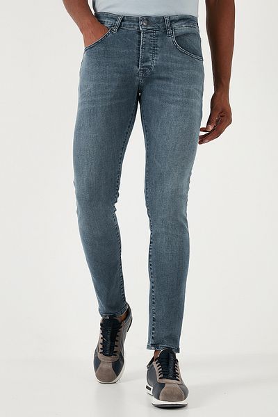 Buratti Мъжки Slim Fit Еластични Дънки - Нормална Талия, Тесни Крачоли, ДЖИНСИ 1120S02NAPOLI