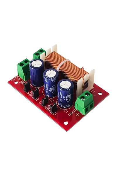 ALLOYSEED YLY-2088 2 Way Crossover Filters Module 400W Audio Speaker Frequency Divider Adjustable Full Rang...