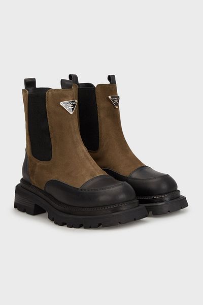 Rachel Cizme cu talpă groasă din piele naturală BOT 24K001R37506