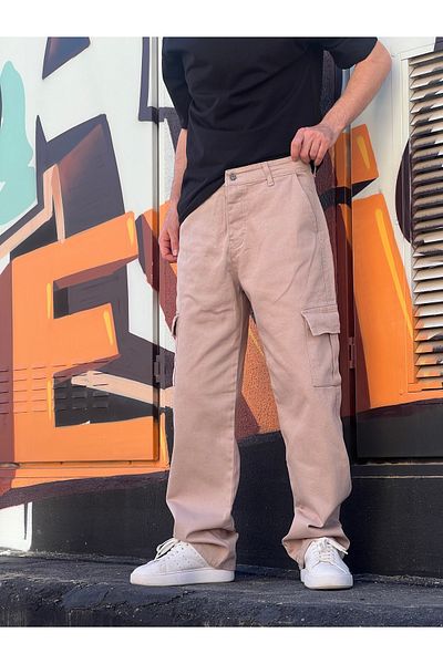 wamoss Summer Enkaz Baggy Cargo New Season Men's Trousers 2025 Kkb