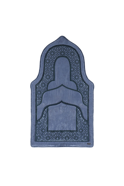 Selimiye Yumuşak Özel Tasarım Hediyelik Taşınabilir Seccade Özel Kutusunda Tesbih Hediyeli (70X135)