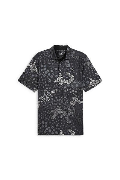 Puma Cloudspun Bloom Camo Golf Polo Tshirt