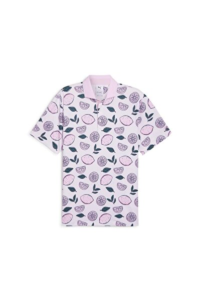 Puma Ap Pink Lemonade Golf Polo T-Shirt