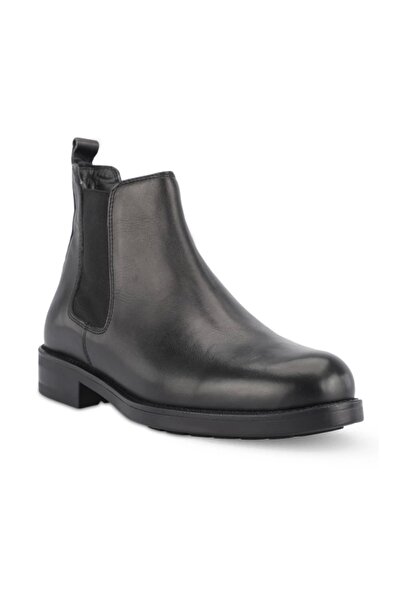 Forelli Fred-H Black Classic Men's Leather Shoes