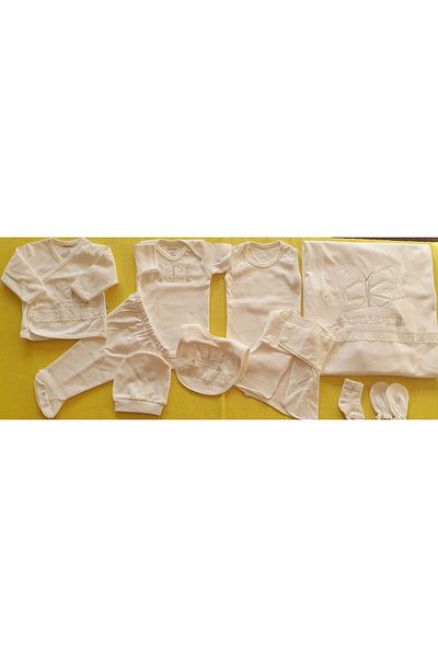 Bebitof White Cuddle Me 10-Piece Bodysuit Set