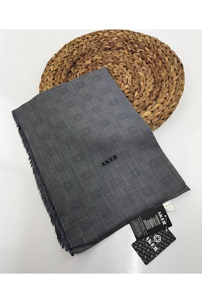 Aker 2024-2025 Χειμερινό μεταξωτό σάλι Kotlon Jacquard Etol - Με λογότυπο Aker - 8935977 -974