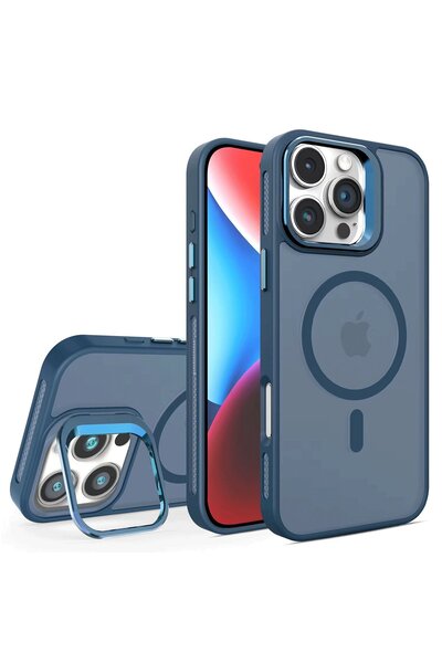 Bilişim Aksesuar iPhone 16 Pro Case Pro Lens Standlı Kılıf Lens Magsafe Kapak...
