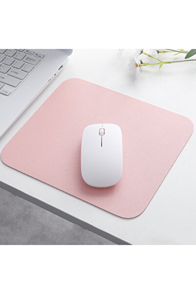 Choice pink 1PC Small PU mouse pad Non-Slip Gaming Desktop Leather Mouse Pad Waterproof Anti-Scratch Easy T