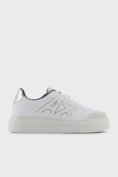 Armani Exchange Logo Sneakers Shoes Xdx147 Xv830 T782