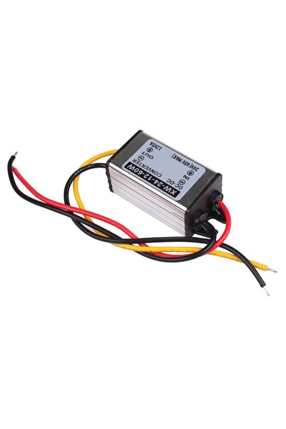Choice محول جهد تنازلي DC 24 V إلى 12 V 5A 60 W منظم جهد مقاوم للماء وحدة إمداد الطاقة Buck T...