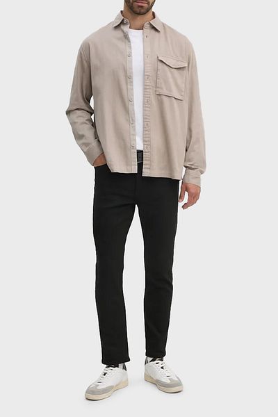 Armani Exchange Ανδρικό βαμβακερό πουκάμισο Loose Fit - 6DZC07 ZN5EZ 17AB