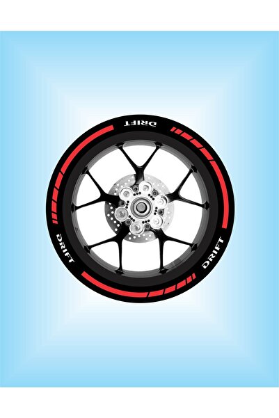 Genel Markalar Motosiklet Jant Şeridi Mondial Drift Uyumlu Uyumlu L Reklektif...