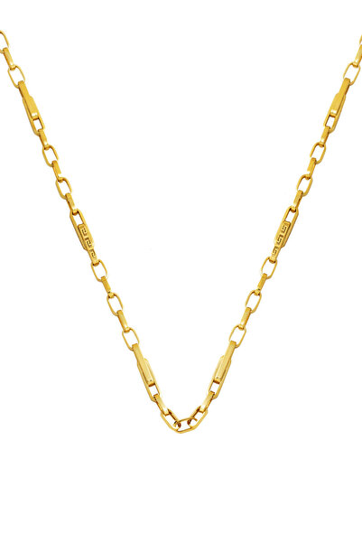 Bilezikci Versage Halkalı Altın Zincir Kolye 14 Ayar 50 cm.