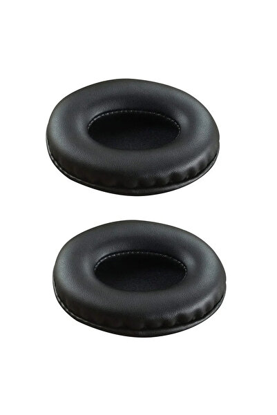 Choice وسادات أذن دائرية 55 مم (سوداء) قطعتان، وسادات أذن إسفنجية لسماعات الرأس بأحجام 45/50/55/60/65/70/75/80/85/90/95/100/105/110 مم