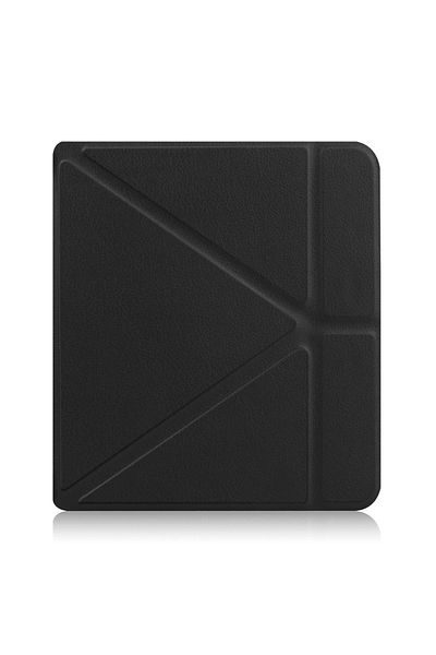 Choice غطاء نوم أسود لجهاز Kobo Libra 2 (إصدار 2021، طراز N418) جراب جلدي بتصميم أوريجامي