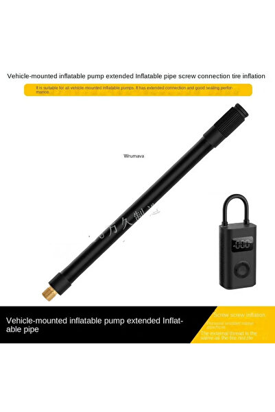 Choice 40CM 16/30/40/60/80CM Air Replacement Hose Extension Tube Adapter Inflator Pump For miji...