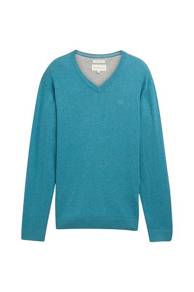Tom Tailor Pullover Strickpullover V-Ausschnitt