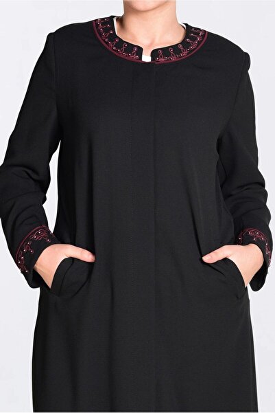 Alvina 1295 Model Pearl Embroidered Shadow