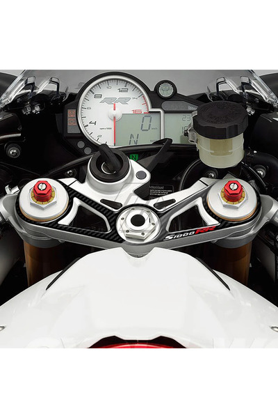 Choice 3D Carbon-look Upper Triple Yoke Defender for BMW S1000RR 2010-2011