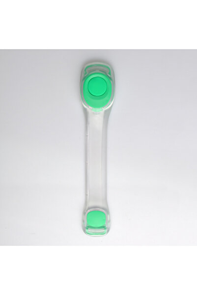 Choice سوار ذراع مزود بإضاءة LED خضراء لركوب الدراجات والجري الليلي والسلامة للمشي والتزلج على الجليد وضوء تحذير للساق