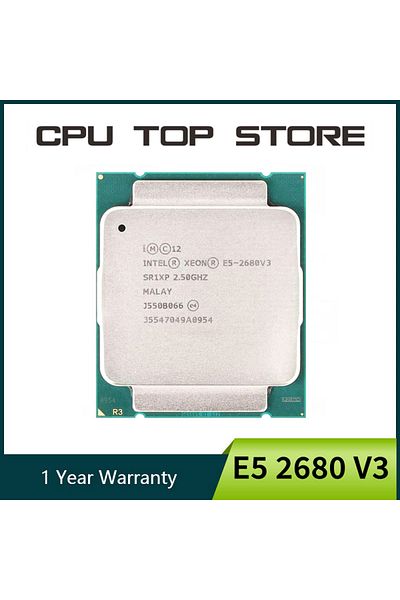 Intel Intel Xeon E5 2680 V3 2.5GHz 12-Core 24-Thread cpu processor LGA 2011-3